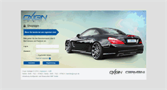Desktop Screenshot of oxigin-shop.com